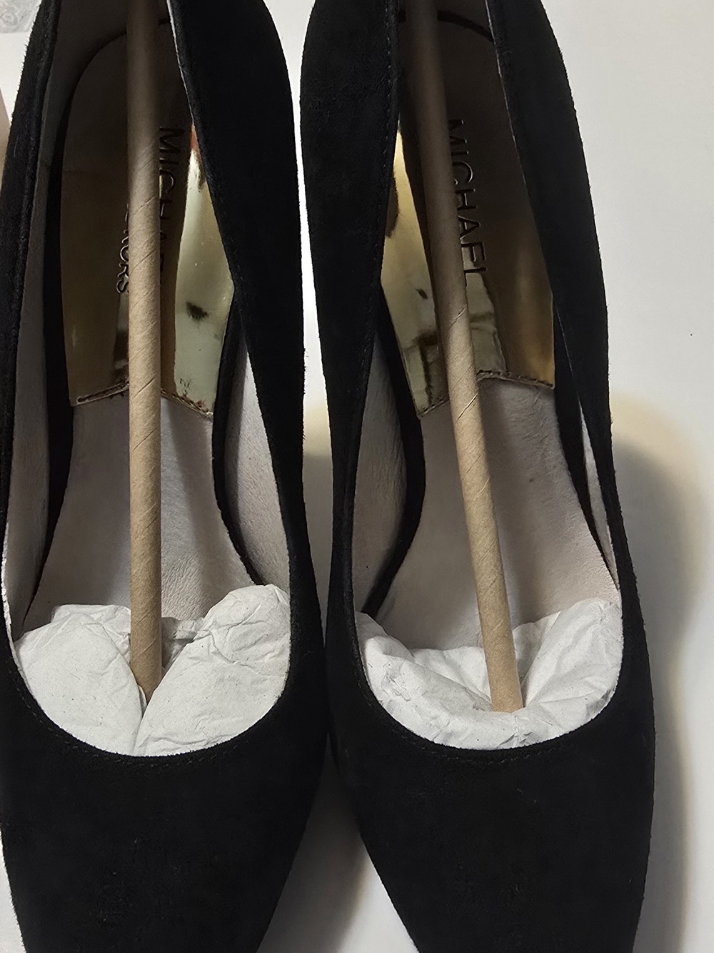 Michael Kors Black Suede York Pump